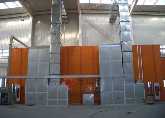 qualité Armoire de peinture de fan de cabine de jet d'autobus à la bonne cabine de jet latérale de ventilation pour le camion usine