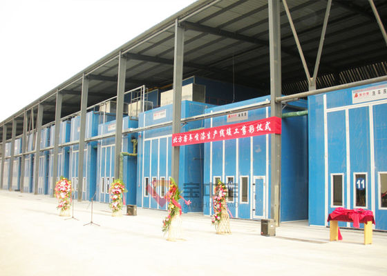 qualité Cabine de jet de véhicule avec les équipements de peinture de levage d'autobus de la plate-forme 3D usine