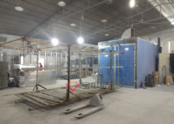 qualité La chaîne de chariot 250 degrés font le four cuire au four pour la ligne de revêtement de poudre équipements usine
