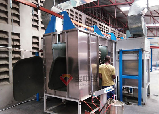qualité Chaîne de production complètement automatique de revêtement de poudre de Reciprocator pour la cabine de cuisson usine