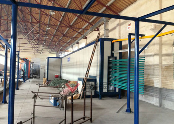 qualité Chaîne de production de revêtement de puissance en aluminium de profil pièce automatique de système de peinture usine