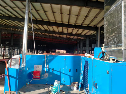 Cabine de jet adaptée aux besoins du client d'autobus avec la fan sur la pièce latérale supérieure de peinture d'échappement