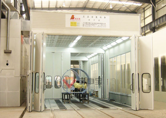 qualité La cabine de peinture de machines lourdes pour l'usine d'état d'air projette la ligne de revêtement professionnelle usine