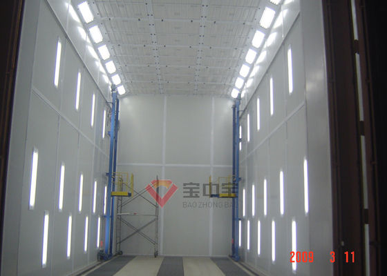 qualité Grande cabine de peinture avec la cabine de levage de peinture de machines lourdes de Customied de plate-forme de fonctionnement usine