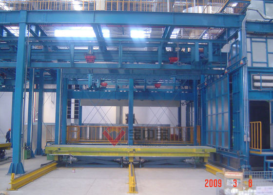 qualité Système de transport automatique pour la cabine de peinture de machines lourdes usine