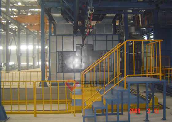 qualité La chaîne de production de peinture avec protègent de hauts équipements de revêtement d'Effiency de conception usine