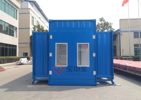 Contaner pulvérisent la pièce ouverte de pulvérisation de peinture de peinture de poignée de pièce de bien mobilier de pièce de Customied de cabine