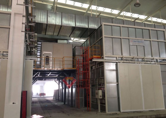 qualité Cabine de jet d'autobus de marque de BZB avec la ligne de peinture forte de cabine de jet de pièce de corps en acier usine