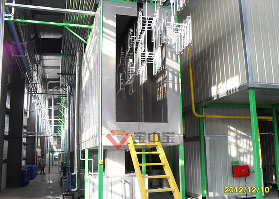 qualité Ligne de revêtement de poudre de style de tunnel pour des composants d'industrie usine