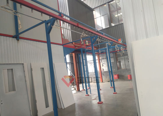 Le procédé de protection central de poudre de machines saupoudrent la pièce de revêtement
