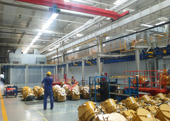 qualité Grande chaîne de production de peinture pour le véhicule de construction de cabine de jet de XCMG usine