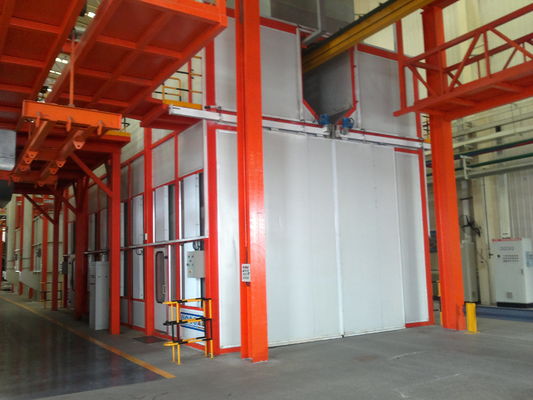 qualité La cabine de peinture de machines lourdes pour des équipements de groupe de Yuanda pulvérisent le dessus de cabine s'ouvrent usine