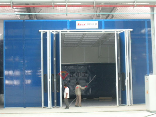 qualité Pliez la porte de style les avions qu'industriels de cabine de peinture pulvérisent la cabine usine