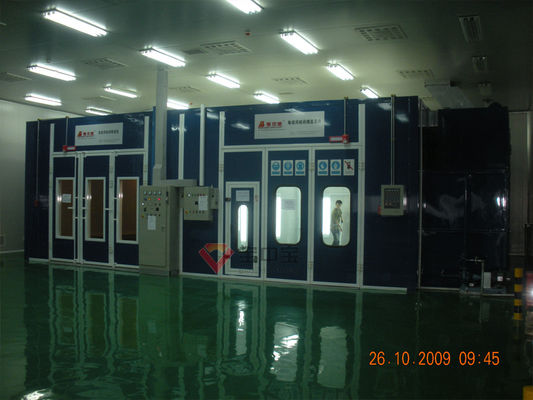 La cabine de jet de cuisson industrielle adaptée aux besoins du client pour des pièces de train/avions peignent la ligne cabine aérospatiale de peinture