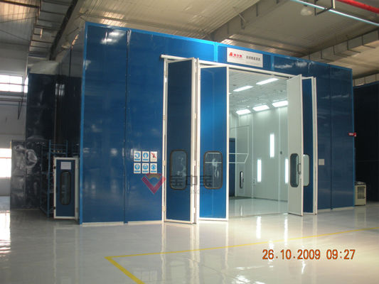 qualité La cabine de jet de cuisson industrielle adaptée aux besoins du client pour des pièces de train/avions peignent la ligne cabine aérospatiale de peinture usine