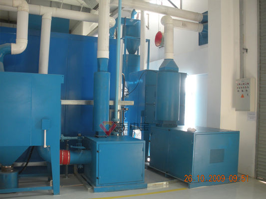 Pièce industrielle de peinture avec la ligne de peinture efficace de fan cabine de jet d'hélicoptère de cabine de peinture de jet
