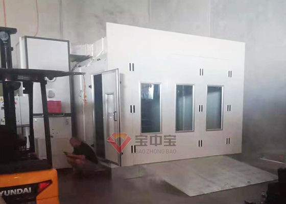 qualité Cabine de jet standard automatique de l'AU de pièce de jet de peinture/NZS avec l'extérieur de caisson lumineux usine
