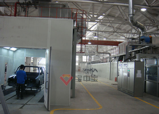 qualité Ligne automatique ligne automatique chaîne de peinture de carrosserie de robot de production dissolvante professionnelle de peinture de peinture usine