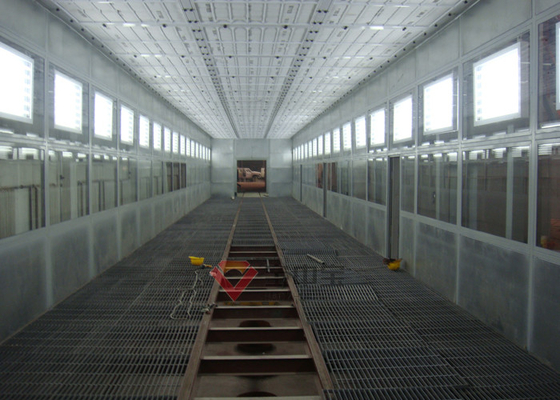 Ligne professionnelle de couche de peinture pour le système de transport automatique de groupe