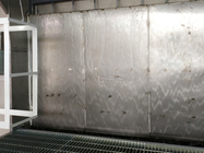 Cabine de jet manuelle de rideau en eau de Bzb de substrat en acier