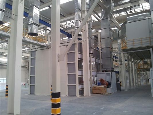 qualité Cabine liquide automatique de peinture de production d'industrie usine