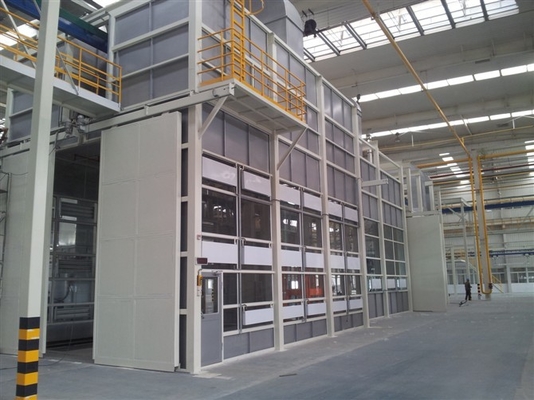 Substrat supérieur fort 2.5m Min Painting Production Line de fer de fan