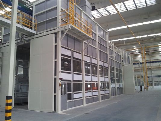 qualité Substrat supérieur fort 2.5m Min Painting Production Line de fer de fan usine