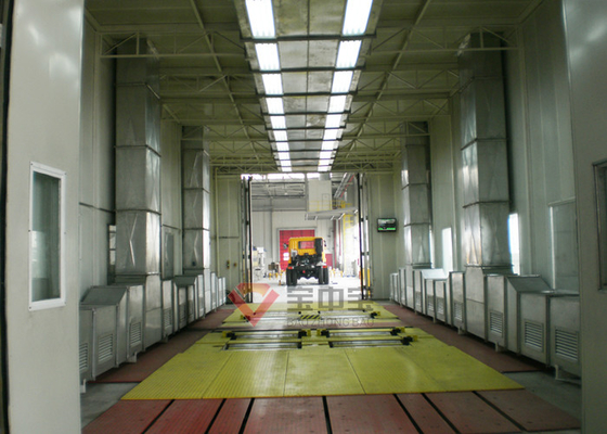 Salle de peinture de camion adaptée aux besoins du client de cabine de jet d'industrie d'autobus